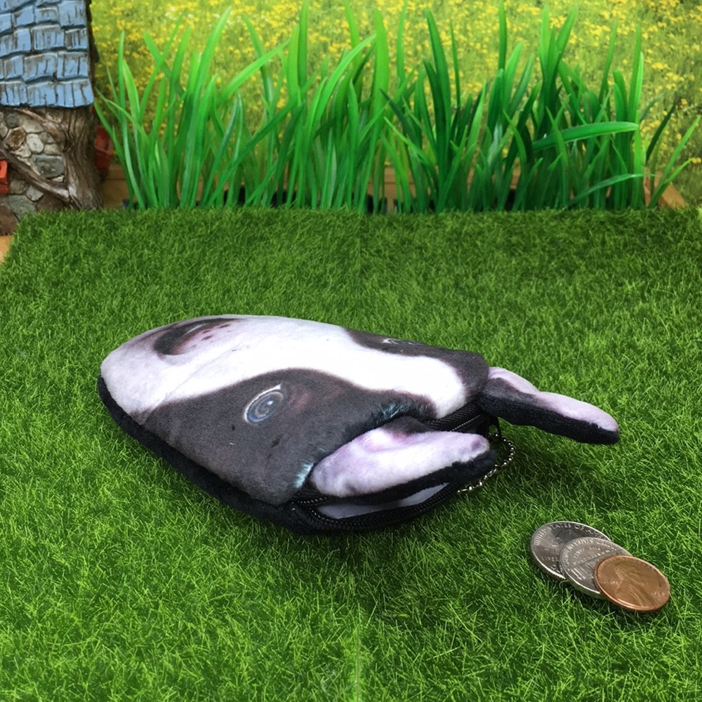 Bull Terrier Dog Coin Purse - Picture 4 of 8